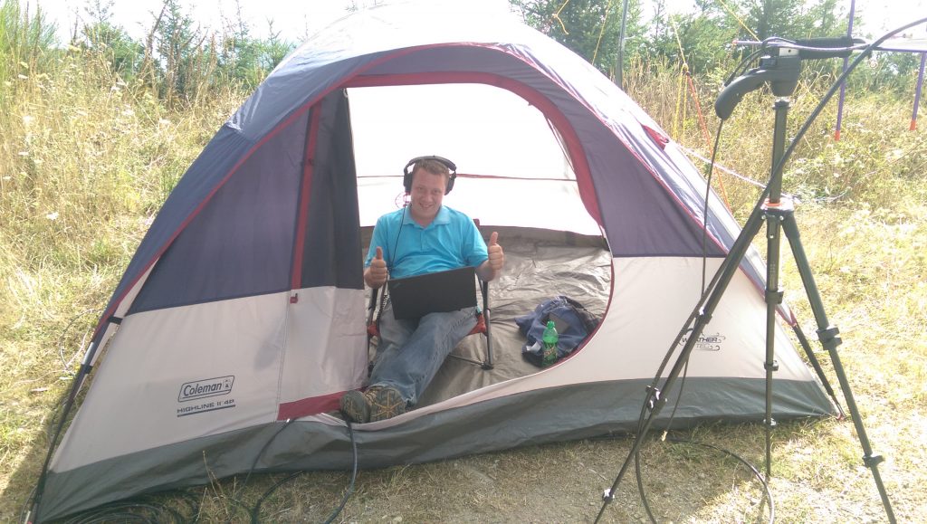 kG7VLB working Tent Portable
